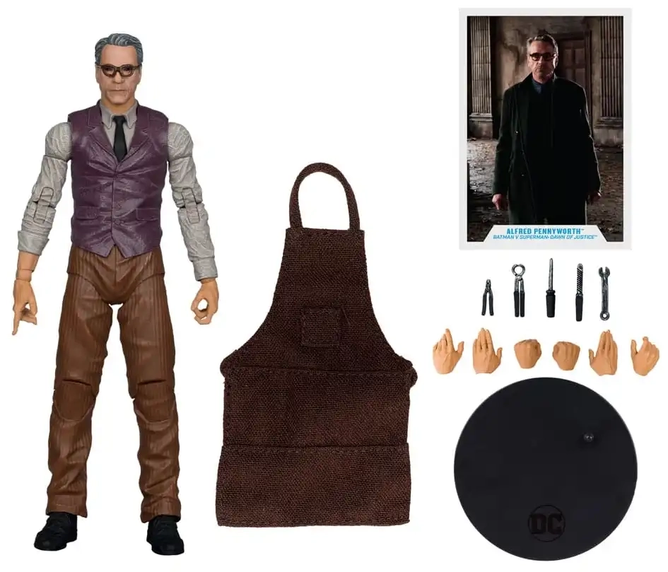 Batman v Superman: Dawn of Justice - DC Multiverse Alfred Pennyworth - Actionfigur - 18 cm
