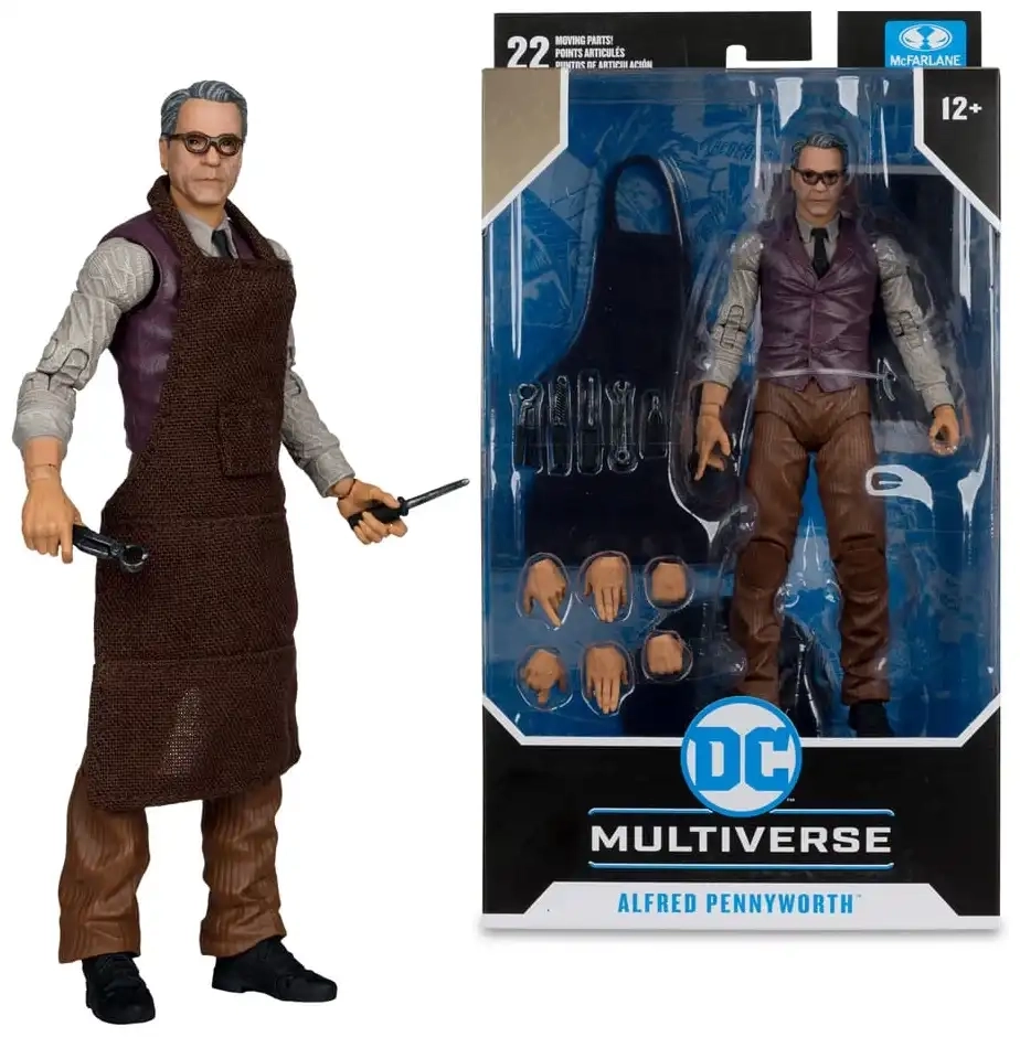 Batman v Superman: Dawn of Justice - DC Multiverse Alfred Pennyworth - Actionfigur - 18 cm