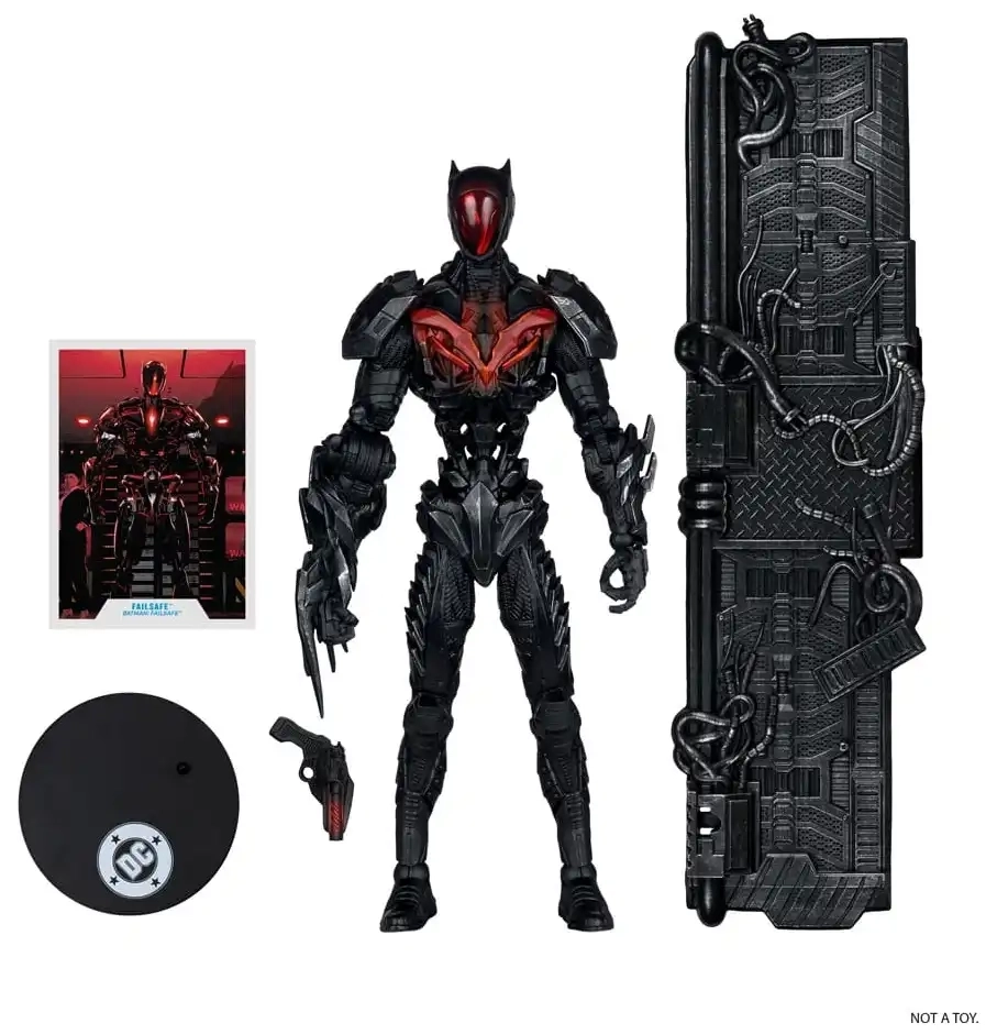 DC Multiverse Megafig Actionfigur Failsafe - 19 cm