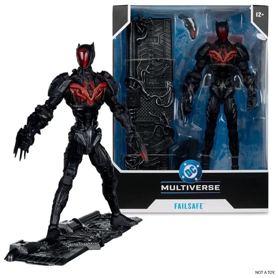 DC Multiverse Megafig Actionfigur Failsafe - 19 cm