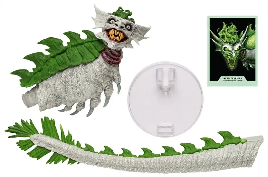 DC Multiverse The Joker Dragon (Dark Nights: Metal) - Actionfigur - Glow in the Dark Edition - Gold Label - 25 cm