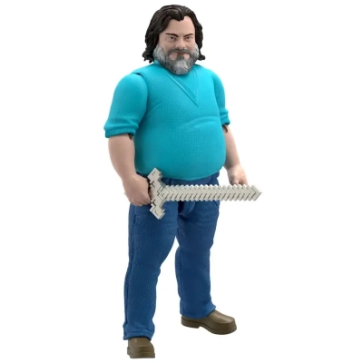 Ein Minecraft Film Actionfigur Steve - 30 cm