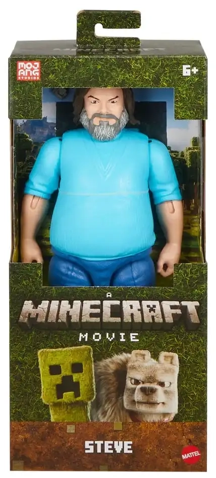 Ein Minecraft Film Actionfigur Steve - 30 cm