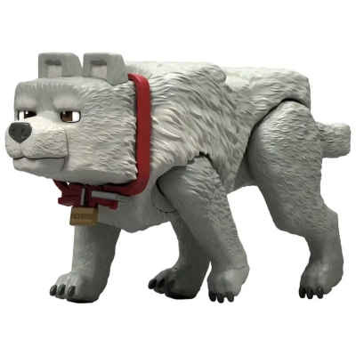 Ein Minecraft Film Actionfigur Dennis der Wolf - 10 cm