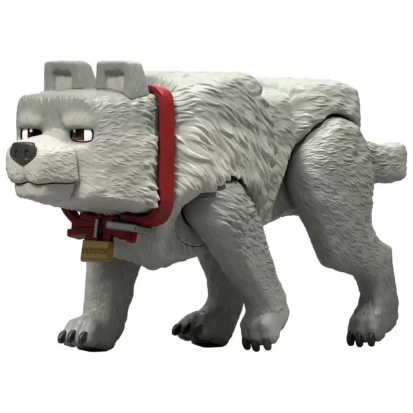 Ein Minecraft Film Actionfigur Dennis der Wolf - 10 cm