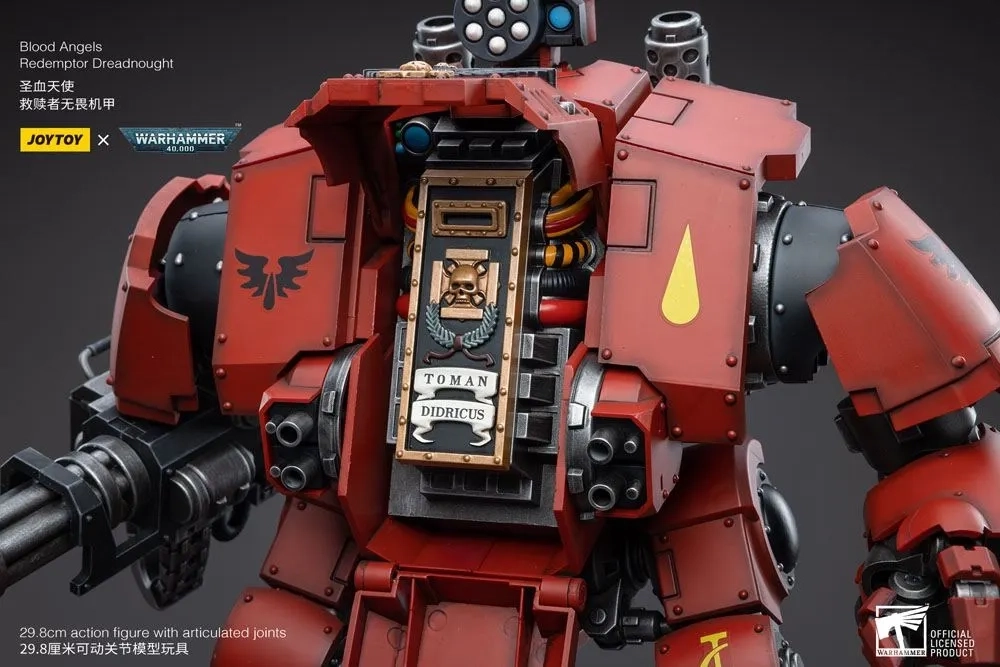 Warhammer 40,000: Blood Angels Redemptor Dreadnought - Actionfigur - 1/18 - 30 cm