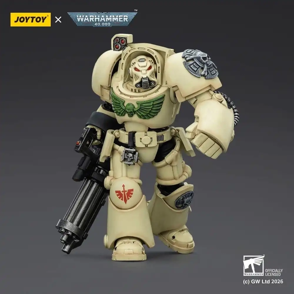 Warhammer 40,000: Dark Angels Deathwing Terminator 3 with Power Fist and Assault Cannon - Actionfigur - 14 cm