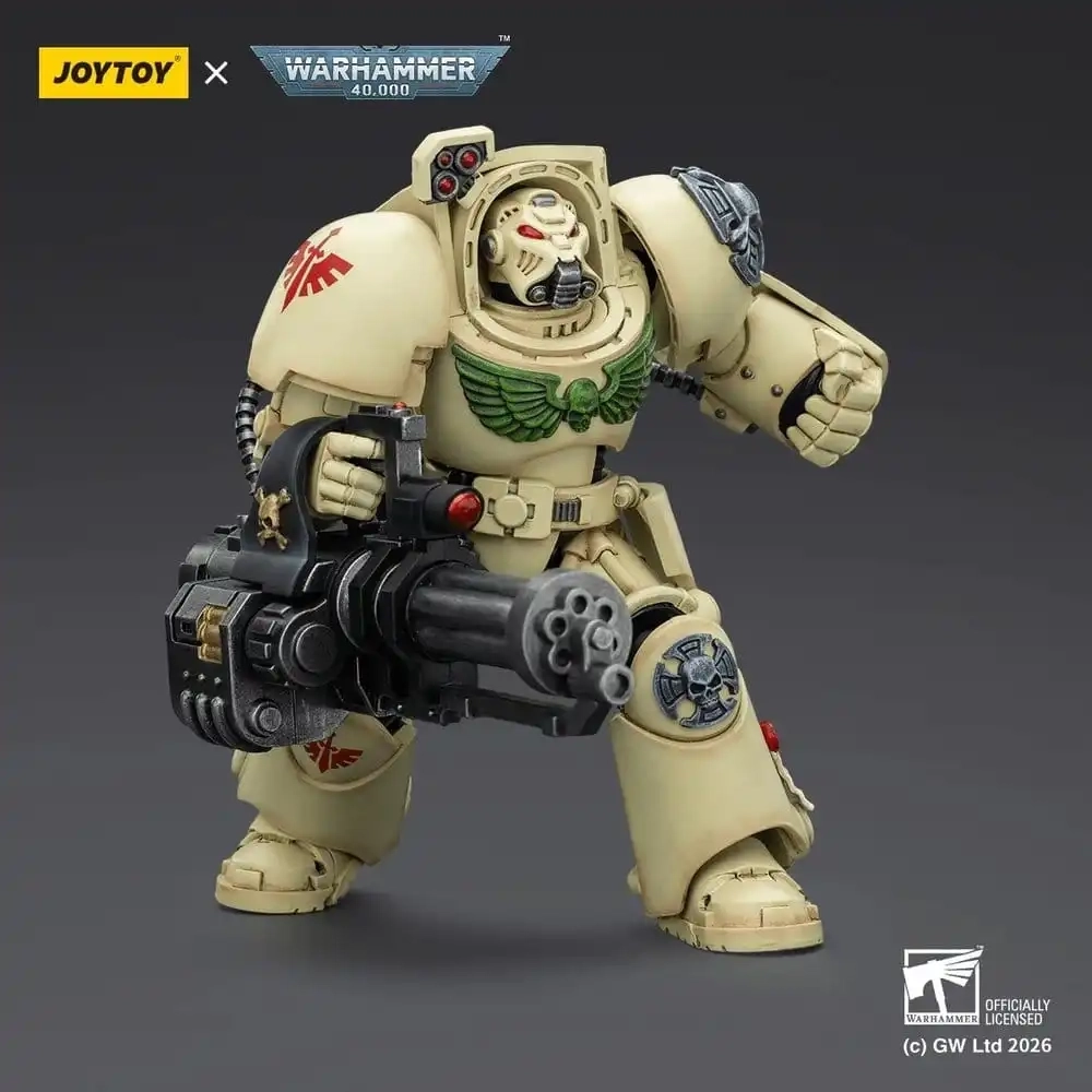 Warhammer 40,000: Dark Angels Deathwing Terminator 3 with Power Fist and Assault Cannon - Actionfigur - 14 cm
