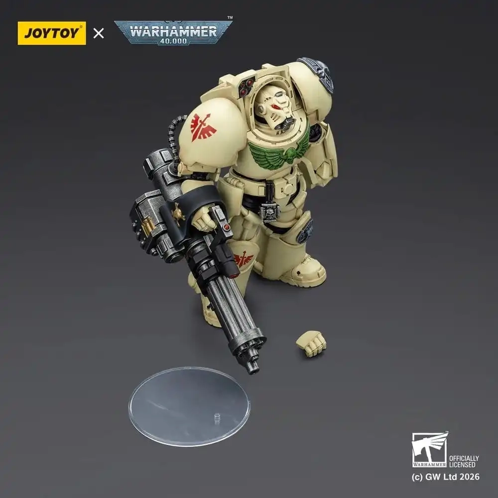 Warhammer 40,000: Dark Angels Deathwing Terminator 3 with Power Fist and Assault Cannon - Actionfigur - 14 cm