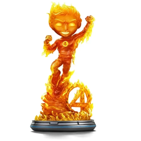 Fantastic Four - Human Torch Mini Co. PVC-Figur - 21 cm