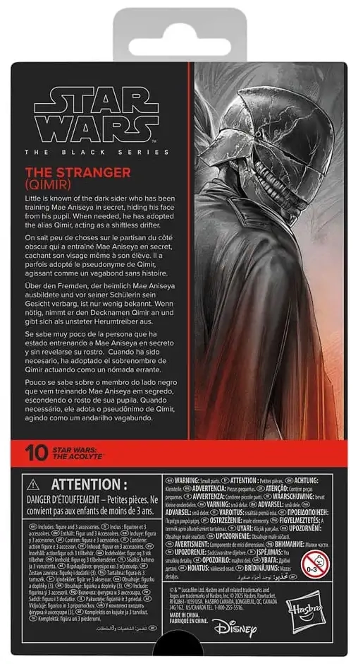 Star Wars: The Acolyte - The Black Series Actionfigur The Stranger (Qimir) - 15 cm