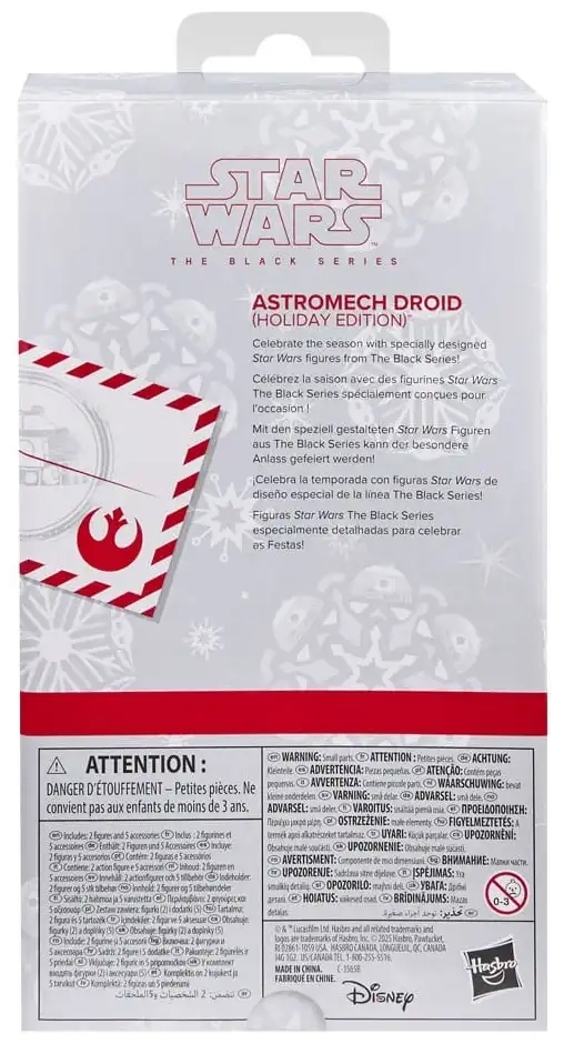 Star Wars The Black Series Astromech Droid Actionfigur - Holiday Edition - 15 cm