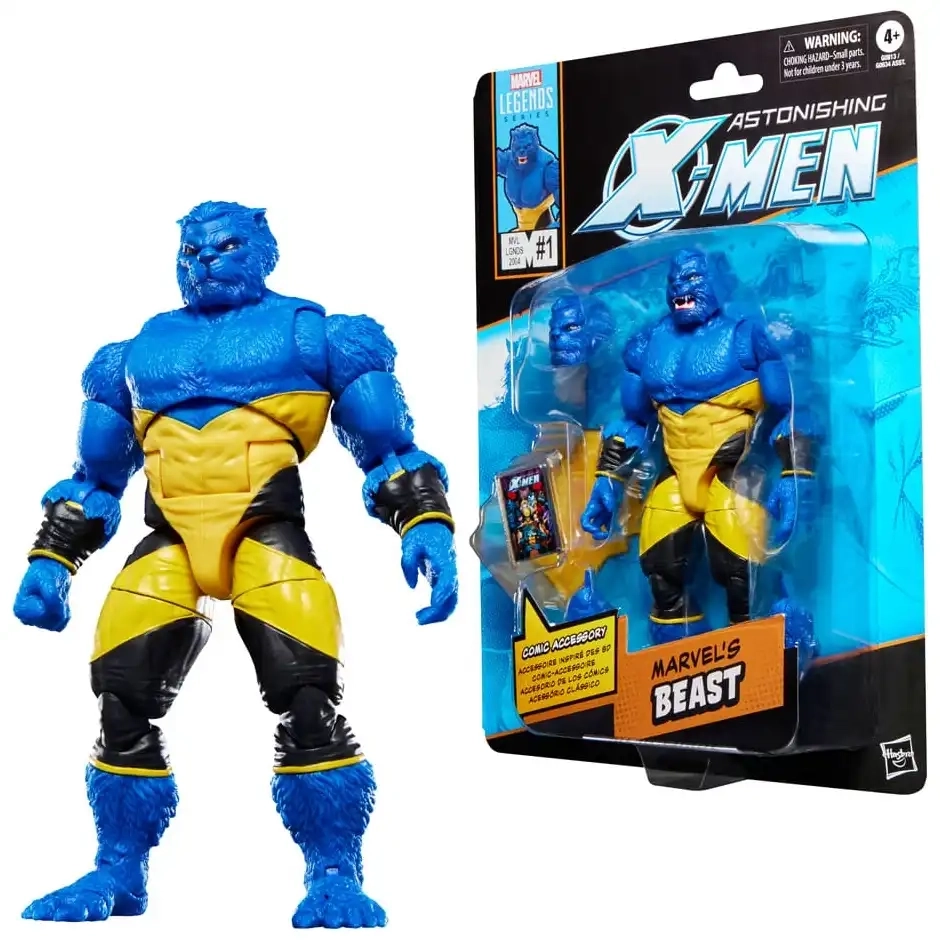 Astonishing X-Men Marvel Legends - Marvel's Beast Actionfigur - 15 cm