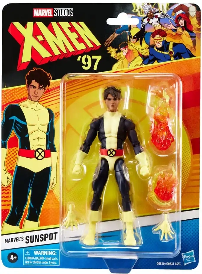 X-Men '97 Marvel Legends - Marvel's Sunspot Actionfigur - 15 cm