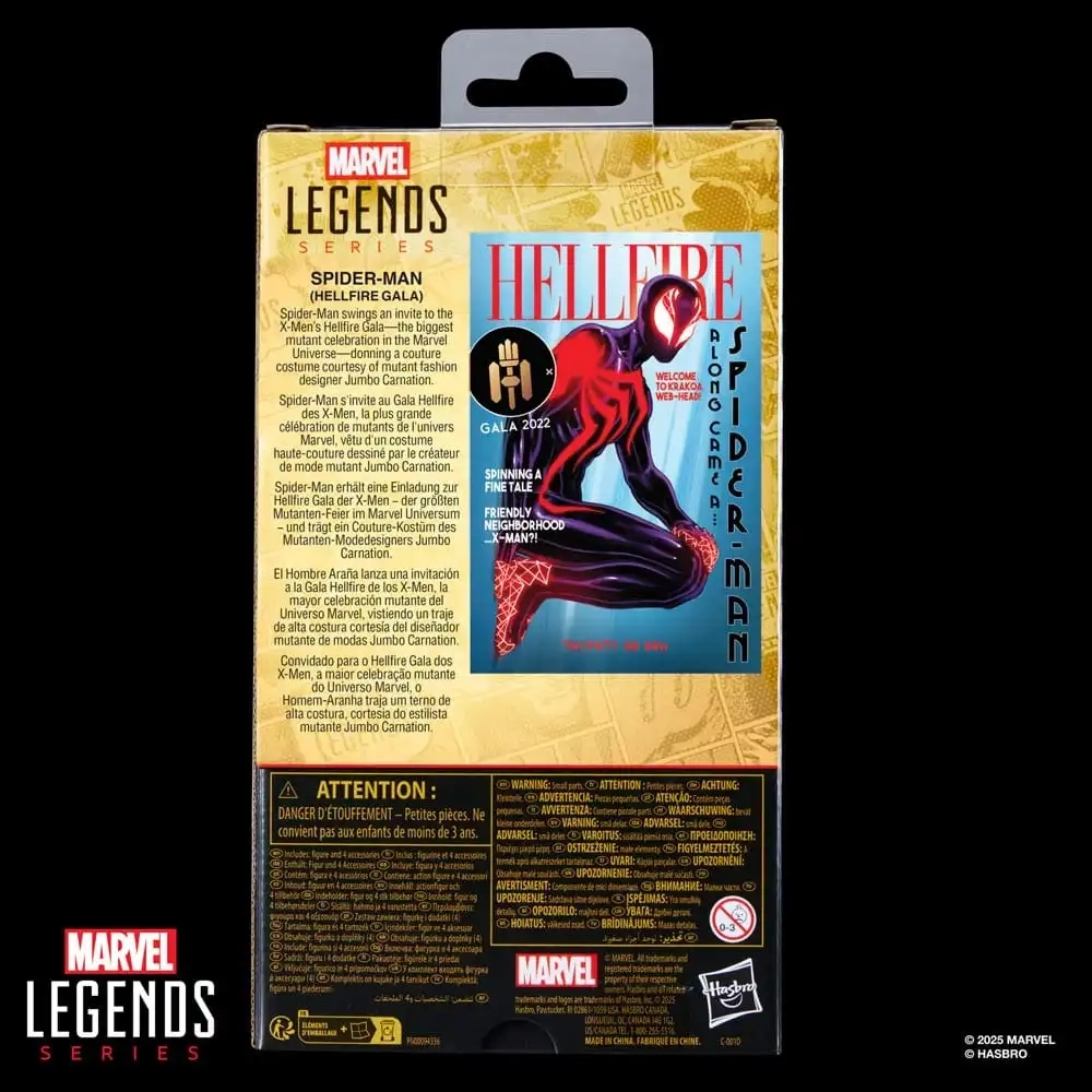 Marvel Legends - Spider-Man Hellfire Gala Actionfigur - 15 cm
