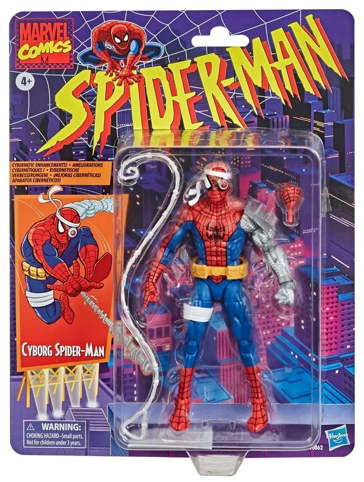 Marvel Retro Collection - Cyborg Spider-Man Actionfigur - 15 cm