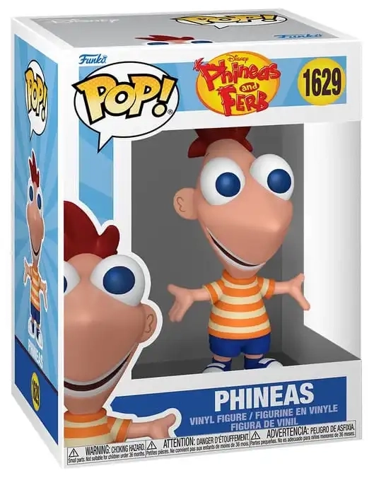Funko POP! Disney: Phineas and Ferb - Phineas - 9 cm
