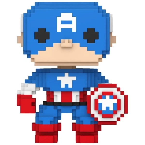 Funko POP! Marvel: Captain America - 8-Bit - 9 cm