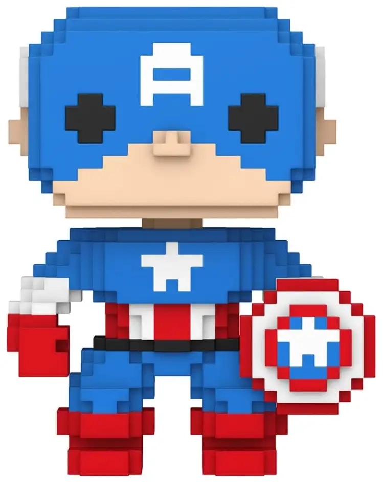 Funko POP! Marvel: Captain America - 8-Bit - 9 cm