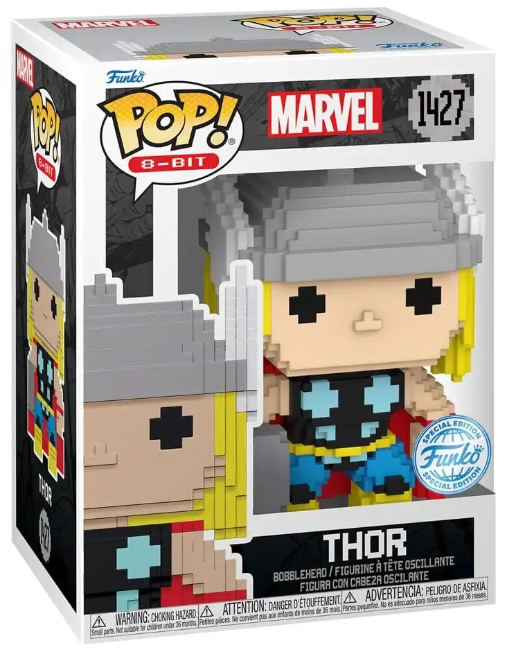 Funko POP! Marvel: Thor - 8-Bit - 9 cm