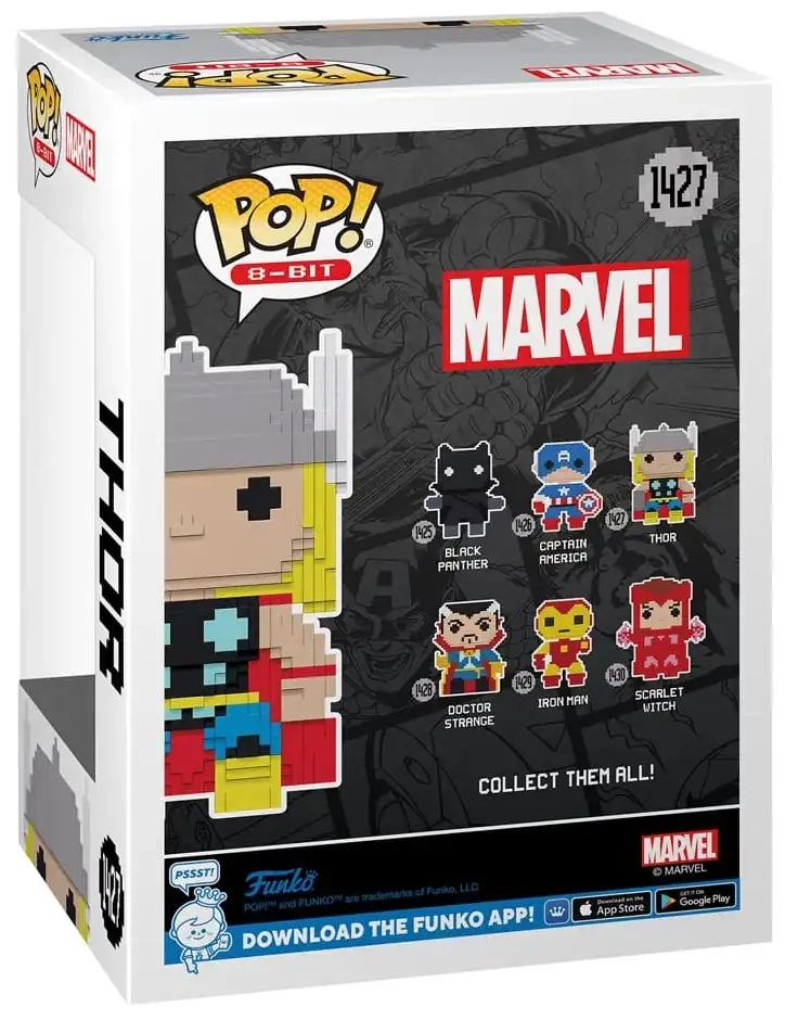 Funko POP! Marvel: Thor - 8-Bit - 9 cm