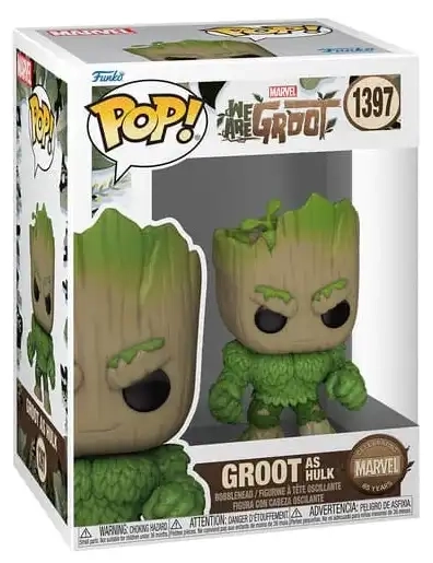 Funko POP! Marvel We Are Groot - Groot as Hulk - 9 cm
