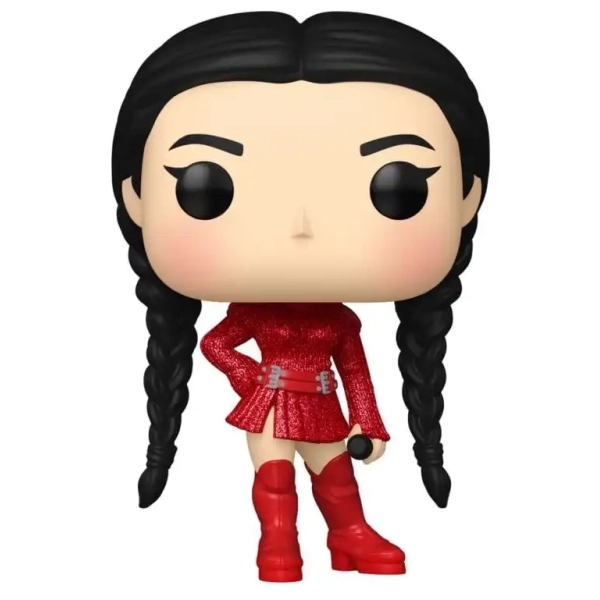 Funko POP! Rocks: Rosalía - Bizcochito - Roter Glitzer - 9 cm