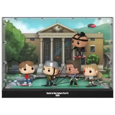 Zurück in die Zukunft II - Funko POP! Moments Deluxe Hoverboard Chase - 5er-Pack