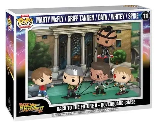 Zurück in die Zukunft II - Funko POP! Moments Deluxe Hoverboard Chase - 5er-Pack