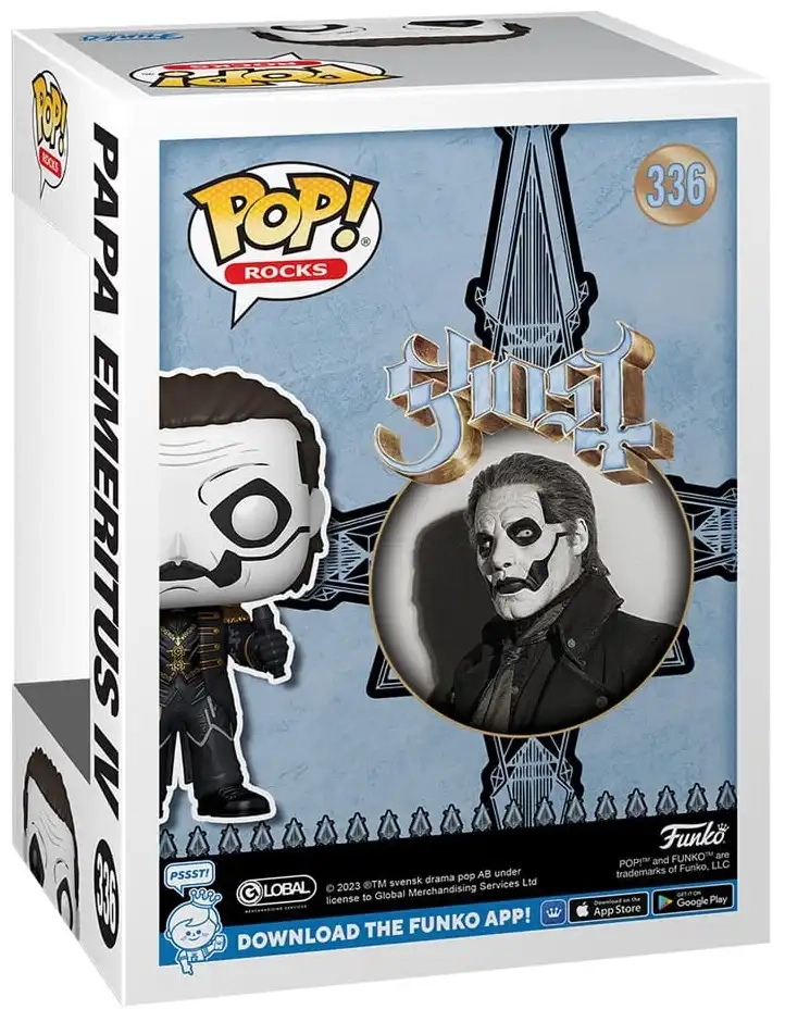 Funko POP! Rocks: Ghost - Papa Emeritus IV - 9 cm