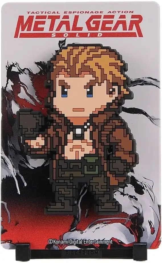 Metal Gear Solid 1 FiGGYZ Magnet-Sammelfigur Liquid Snake - 11 cm