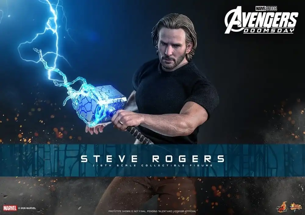 Marvel Avengers: Doomsday Movie Masterpiece Actionfigur Steve Rogers - 1/6 - 31 cm