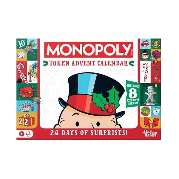 Monopoly Token Advent Calendar - EN