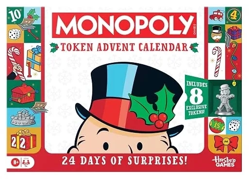 Monopoly Token Advent Calendar - EN