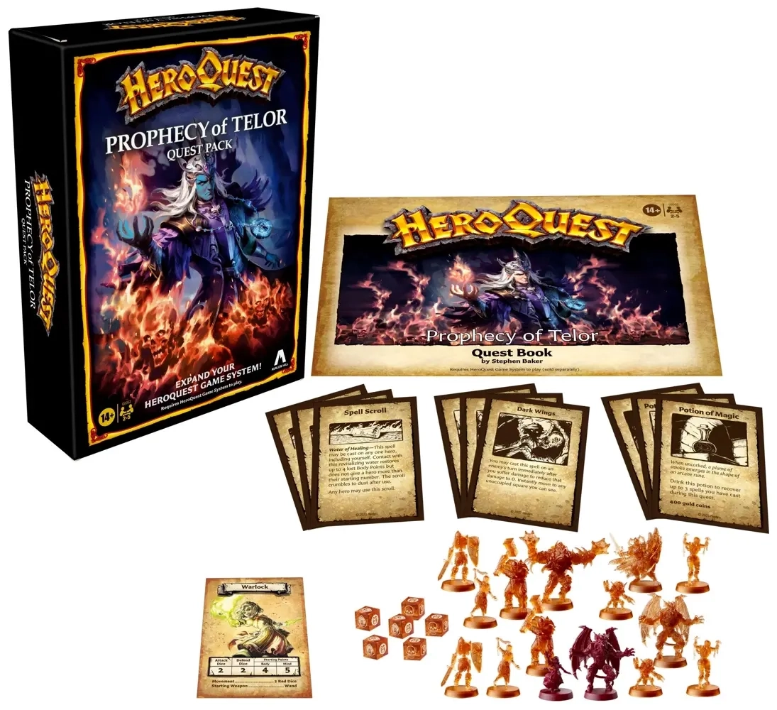 HeroQuest Prophecy of Telor Quest Pack - Erweiterung - EN