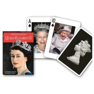 Gedenk-Kartenspiel - Queen Elizabeth II (Collectors Cards)