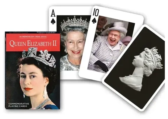 Gedenk-Kartenspiel - Queen Elizabeth II (Collectors Cards)