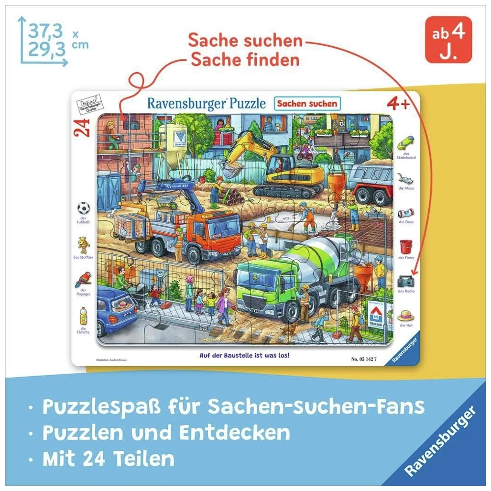 Auf der Baustelle ist was los!