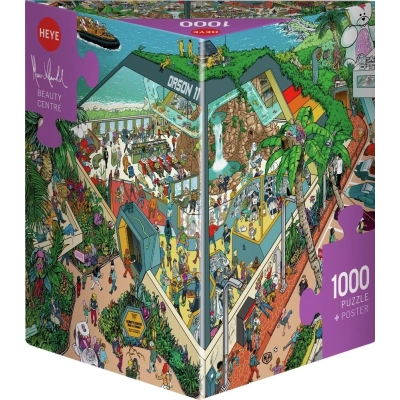 Beauty Centre Triangular 1000 Teile