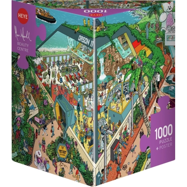 Beauty Centre Triangular 1000 Teile