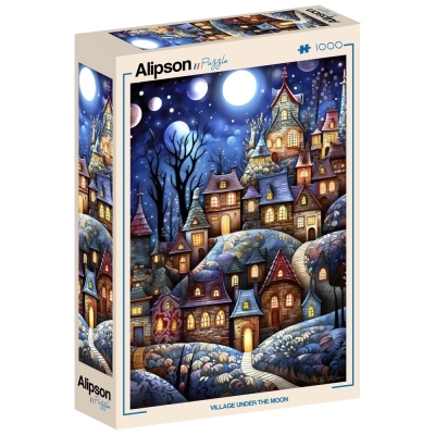 Dorf unter dem Mond