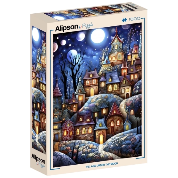 Dorf unter dem Mond