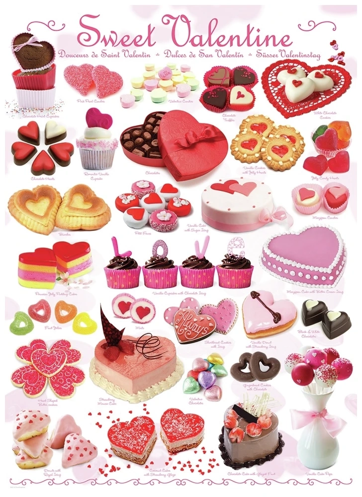 Valentinstag Süssigkeiten