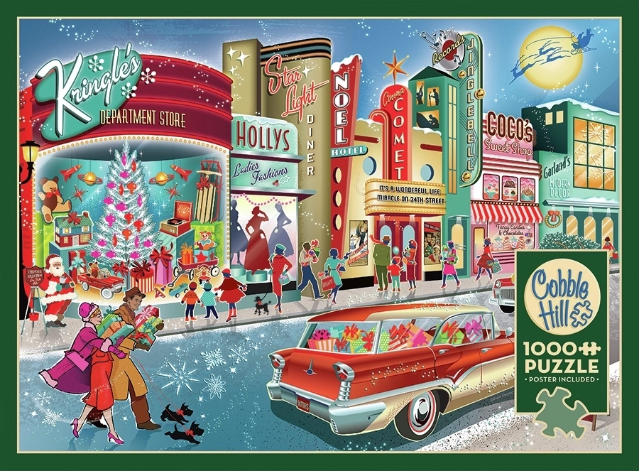 Vintage Weihnachtsshopping