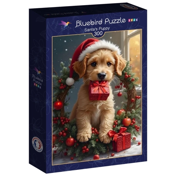 Der Welpe des Weihnachtsmanns