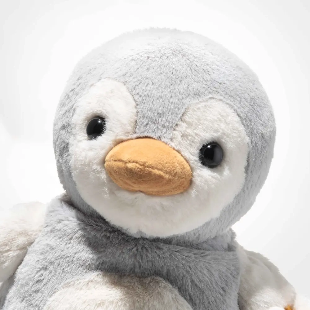 Light at Night Lio Pinguin mit Nachtlicht - hellgrau - 22 cm
