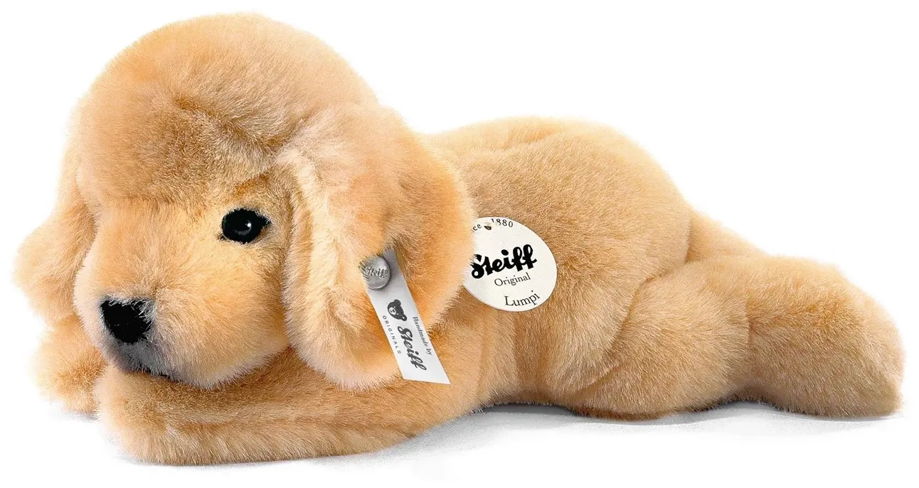 Kleiner Freund Golden Retriever-Welpe Lumpi - beige - 22 cm