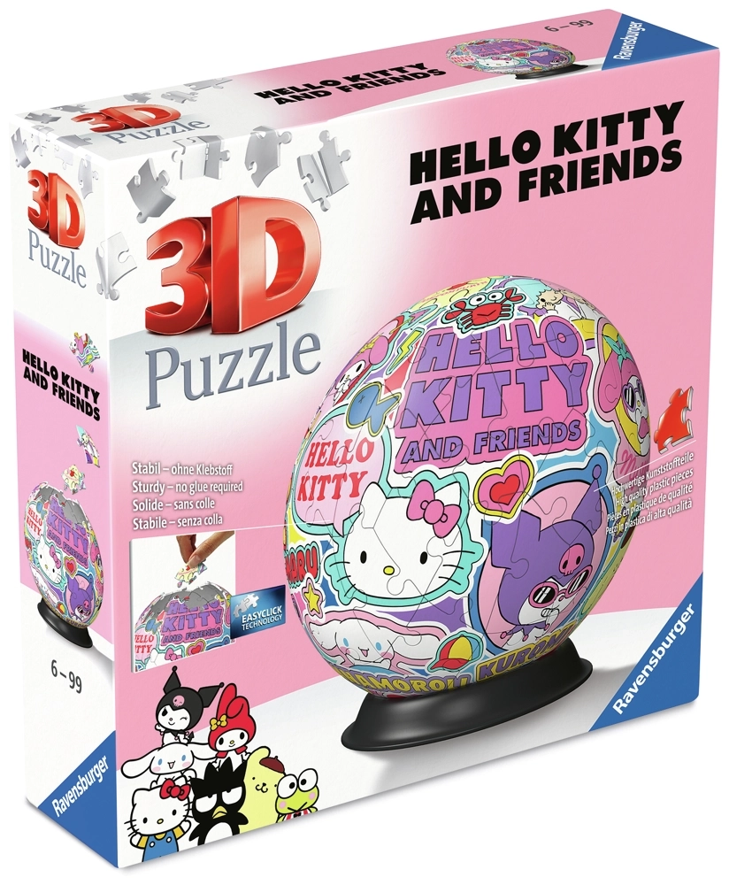 Puzzle-Ball Hello Kitty