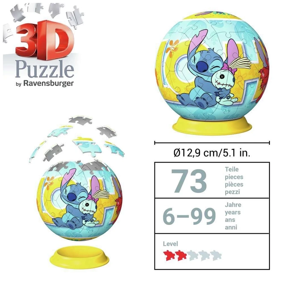 Puzzle-Ball 3D Disney Stitch,