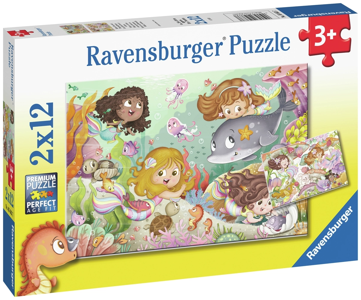 Kleine Feen und Meerjungfrauen